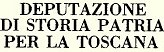 Deputazione di Storia Patria per la Toscana